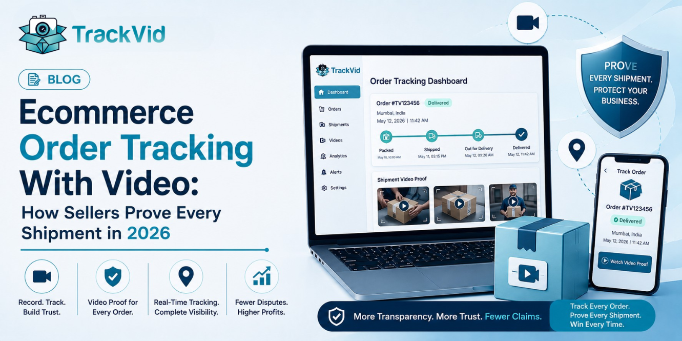 Ecommerce Order Tracking With Video: How Sellers Prove Every Shipment in 2026