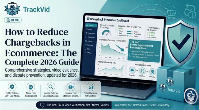 How to Reduce Chargebacks in Ecommerce: The Complete 2026 Guide