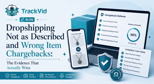 Dropshipping Not as Described and Wrong Item Chargebacks: The Evidence That Actually Wins