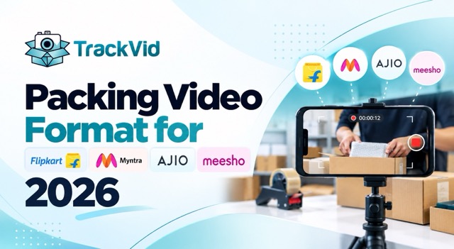 Marketplace Packing Video Requirements 2026: Specs Flipkart, Myntra, AJIO, Meesho and Amazon Accept