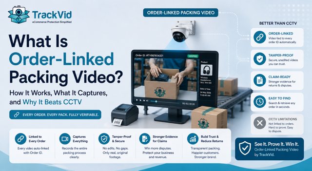 What Is Order-Linked Packing Video? How It Works, What It Captures, and Why It Beats CCTV